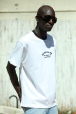SET ME FREE BEYAZ - SIYAH TSHIRT - Görsel 4
