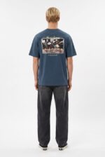 JESUS LAST SUPPER NAKIŞLI MAVI TSHIRT